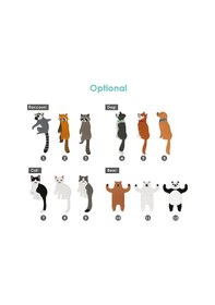 Resim Pazly Yeniden Kullanılabilir Askı Havlu: Çizgi Desenli, İz Bırakmayan, Suyla Temizlenebilir Anahtar, Gözlük İçin 