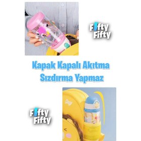 Resim Vagonlife Diller 520 Ml Kalın Pipetli Tritan Su Matarası ffd2408 