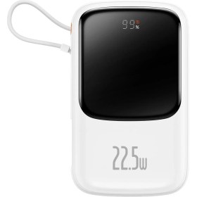 Resim Baseus Baseus Type-C Kablolu 22.5W 10000MAH Dijital Göstergeli Powerbank, Pd Type C Hızlı Şarj Uyum 
