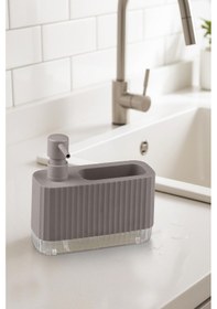 Resim Okyanus Home Coliseum Sıvı Sabunluk Seti Vizon Kahverengi 