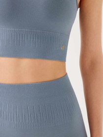 Resim Luz Sıkılaştırıcı & Kaplı Spor Sütyeni Stone - Stone / L 