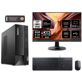 Resim LENOVO Neo 50S AE02VTXS152 i3 12100 8GB RAM 512GB SSD RX550 23.8" FDOS MASAÜSTÜ BİLGİSAYAR 