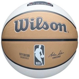 Resim Wilson Nba Team City Edition Chicago Bulls Sz7 Basketbol Topu Wz4033905xb7 