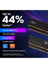Resim Crucıal Cp16g56c46u5 Pro, 16gb, Ddr5, 5600mhz Cl46, 1.1v, Xmp 3.0, Desktop Ram Soğutuculu 