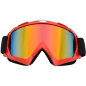 Resim Maoyaya 07 Off-road Motosiklet Kask Gözlükleri Kırmızı Renkli Dayanıklı Aksesuar 