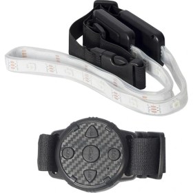 Resim Bisikletçiler Için Ledli Güvenlik Kemeri 