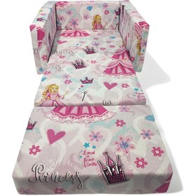Resim LENSA HOME Çocuk Koltuğu Komple Sünger Katlanabilir Yataklı (0-4 YAŞ) Prenses 