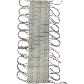 Resim 12 Volt 1.2 Watt 3 Lensli Beyaz 2835 Smd Led Modül Ip65 20 Adet Modül 