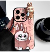 Resim Karikatür 3d Labubu Bebek Iphone 11/12/13/14/15/16 Serisi Telefon Kılıfı Için Tüm Brown For İphone Uyumlu 16 Kahverengi 