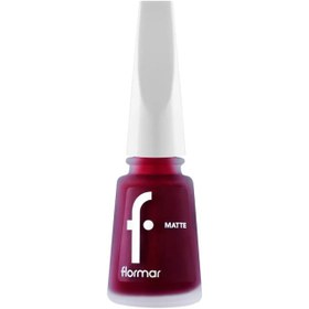 Resim Flormar Matte Oje No: M23 Burgundy In Matte 