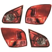 Resim NS Nilser Auto Parts Nissan Qashqai Iç Dış Stop Lambası Set 4 Takım 2006-2009 