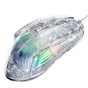 Resim Aula S80 7200 DPI 7 Tuşlu RGB Şeffaf Optik Oyuncu Gaming Mouse 