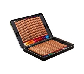 Resim St. Petersburg Master Class Extra-fine Artists Kuru Boya Kalem Seti Metal Kutu 48 Li Çok Renkli 