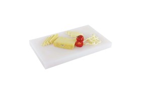 Resim Feyza Design Beyaz Polietilen Kesme Tahtası 20X30X1 Cm, Dayanıklı ve Hijyenik Kullanım 