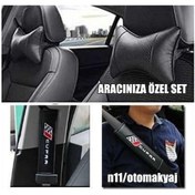 Resim Renault Grand Scenic Boyun Yastık Emniyet Kemer Kılıfı Ortopedik 