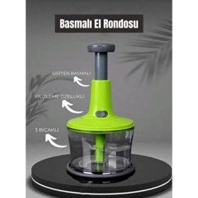 Resim Ett Üstten Basmalı Pratik El Rondosu 