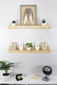 Resim CARNİELLA Pavia Montessori Çocuk Kitaplığı-çocuk Duvar Rafı Tekli 