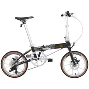 Resim Dahon Mini 349 D9 16 Jant Md Katlanır Bisiklet (Siyah) 