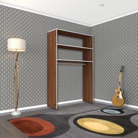 Resim Kenzlife giysi dolabı hayrettin 180*120*40 cvz gardırop 