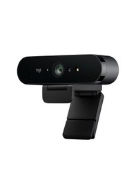Resim Logitech Brıo 4k Web Kamerası, Ultra 4k Hd Görüntülü Görüşmeler, Gürültü Önleyici Mikrofon, Hd Otomatik Işık Düzeltme, Geniş Görüş Alanı, Microsoft Teams İle Çalışır, Zoom, Google Voice, 