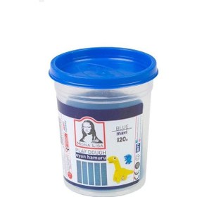 Resim Südor Mona Lisa Oyun Hamuru 120 Gr Mavi - 3 Adet Mavi 