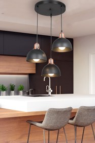 Resim Tuğbasan BELLA 3LÜ SARKIT SİYAH YEMEK ODASI YATAK ODASI OTURMA ODASI SALON MUTFAK 