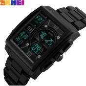 Resim Hanyang Siyah Skmeı Spor Saatler Erkekler Üst Marka Lüks Askeri Izle Saat Erkek LED Dijital Kuvars Kol Saati Adam Reloj Hombre 2017 (Yurt Dışından) 