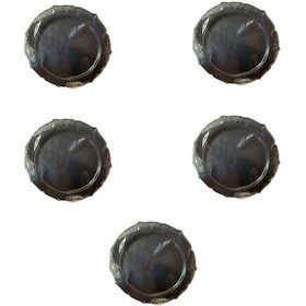 Resim Kullan At Parti Davet Sunum Servis Plastik Sert Mika Tabak - 26 Cm. - Siyah - 6 Adetlik 5 Paket Siyah 