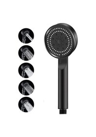 Resim Siyah 5 Fonksiyonlu Mafsallı Duş Seti Takımı Ds1011 Beyaz 