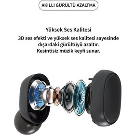 Resim Favors E6S Bluetooth Kulak İçi Kulaklık 