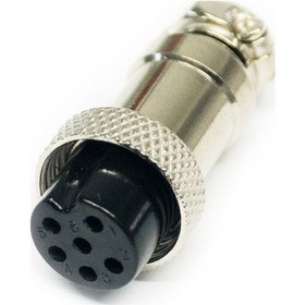 Resim 6 Lı Mic Konnektör Dişi 