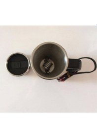 Resim Ahmet Otomotiv Şahika 24V 500 ML Çelik Çakmaklık Girişli Araç Içi Oto Su Isıtıcı Kettle 