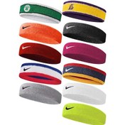 Resim Nike Swoosh Headband Havlu Saç Bandı Kafa Bandı (525068599) Mavi Beyaz Kırmızı Nike