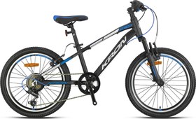 Resim XC 75 - 20 MTB - 11' - 7 Vites - V.B - Mat Siyah-Gri/Mavi 