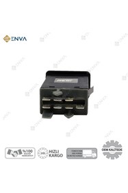 Resim Enva Volkswagen Golf 4 Dörtlü Sinyal Flaşör Düğmesi Anahtarı 1998-2005 