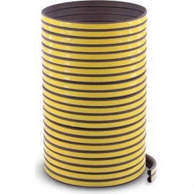 Resim CetKing Kapı Pencere Su Soğuk Geçirmez Izolasyon Bandı Yalıtım Fitili (2X6=12MT, Kahverengi) 