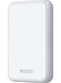 Resim Yesido YP29 5.000 mAh Kablosuz Şarjlı Magsafe Powerbank - Beyaz 484123 