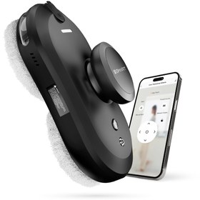 Resim Şımart Teknoloji Akıllı Cam Silme Robotu Uygulama ve Kumanda Kontrollü, Güçlü Motorlu 