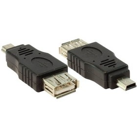 Resim Ti-Mesh Mini 5P M - Usb A F - Nickel/Black 