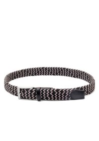 Resim Pierre Cardin Multi Renk Örgü Erkek Kemer En 3,5 Cm Pc-1745 Siyah - Arduvaz 