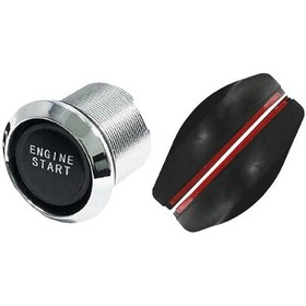 Resim 1 Takım Evrensel Araba Motoru Çalıştırma Düğmesi Anahtarı Ateşleme Kiti Ve 1 Çift Dikiz Aynası Ra 