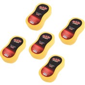 Resim edde Araba Araç Oto Yıkama Temizleme Süngeri 5 Adet Set Oto Detailing 