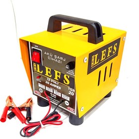 Resim Pro Lefs Akü Şarj Cihazı 12 Volt 20 Amper 180 Ampere Kadar Şarj Yerli Üretim 