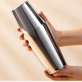 Resim Epinox Boston Shaker - Paslanmaz Çelik | 500 + 750 ml 