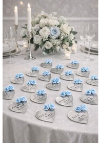 Resim Düğün Nişan Söz Kına İçin Magnet Kişiye Özel 25 Adettir No 105 