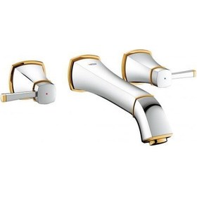 Resim Grohe Grandera 3 Delikli Duvardan Lavabo Bataryası 20414Ig0 