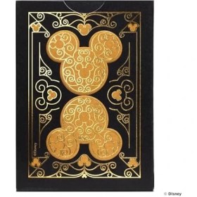 Resim Mouse Siyah ve Altın Sarısı Oyun Kartları 