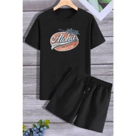 Resim Trendypassion Aloha Şort T-Shirt Eşofman Takımı 