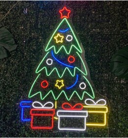 Resim ARYA LİNA DESİGN Yılbaşı Ağacı Neon Led 