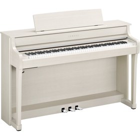 Resim Yamaha Clavinova CLP845WB Dijital Piyano (Beyaz Huşağacı) 